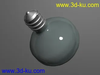 3D打印模型电灯泡的图片