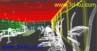 3D打印模型健身房动感单车动画的图片
