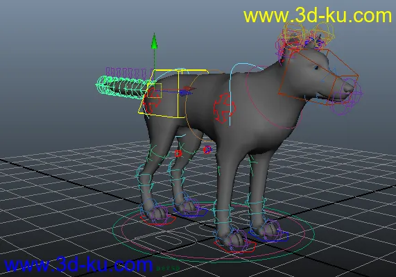  狗 三维模型的图片4