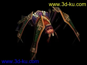 3D打印模型天龙八部坐骑大蜘蛛的图片