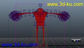 3D打印模型卡通小红人的图片