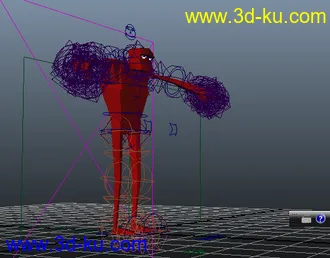3D打印模型卡通小红人的图片