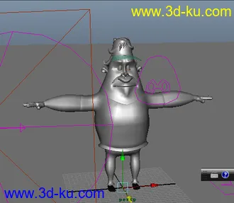 3D打印模型Sergi卡通人物男的图片