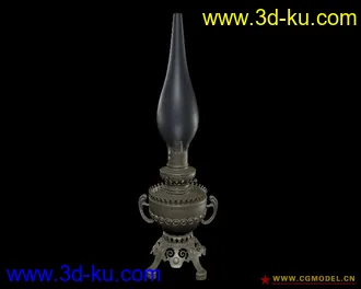 3D打印模型油灯的图片
