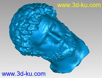 3D打印模型雕像人头的图片