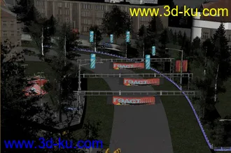 3D打印模型《极品飞车》里的场景的图片