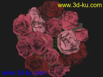 3D打印模型玫瑰的图片