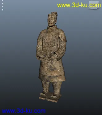 兵马俑模型 。古代人物模型。人俑模型。兵马俑。的图片