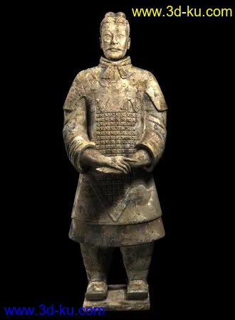 兵马俑模型 。古代人物模型。人俑模型。兵马俑。的图片