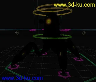 3D打印模型绑定好的四足机械，客官进来看看？的图片
