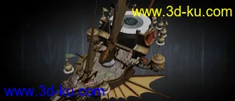 机械模型飞空艇模型的图片