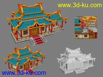 游戏建筑模型的图片