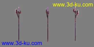 3D打印模型死神镰刀的图片