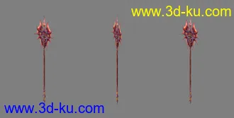 3D打印模型死神镰刀的图片