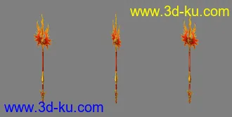 3D打印模型死神镰刀的图片