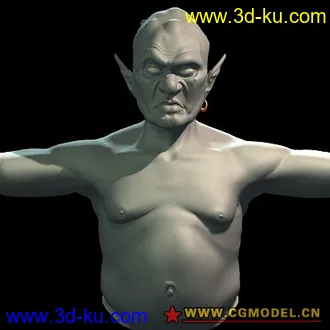 3D打印模型Pog the Ogre的图片