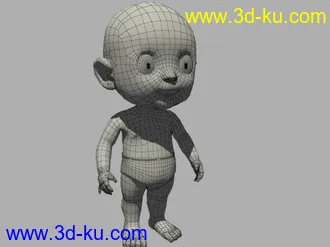 3D打印模型max_小孩的图片