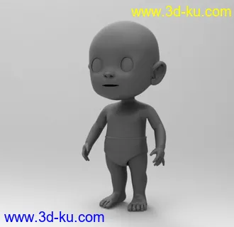 3D打印模型max_小孩的图片