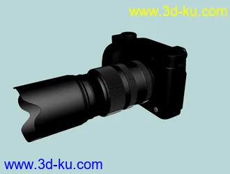 3D打印模型单反相机的图片