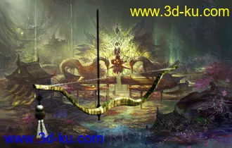 冷兵器弓箭模型 (原贴失效 重发模型)的图片