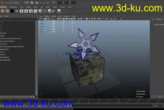 冷兵器五星飞镖模型 （原贴失效 重发模型）的图片