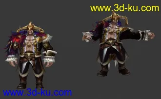 神魔大陆巨人模型带动作显缤纷绚丽帖图的图片