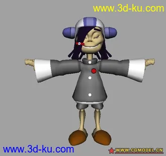 3D打印模型小男孩的图片