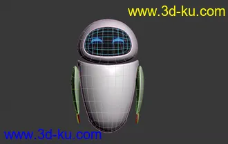 3D打印模型机器人伊娃一枚的图片