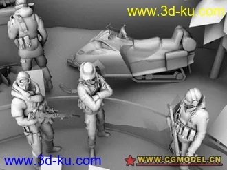 3D打印模型使命召唤6  场景 啊的图片