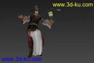 J3 04万花模型E08024带动作显地主帖图的图片