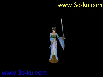 J3模型 七秀E10004带动作呈秀丽帖图的图片
