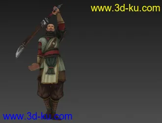 J3模型01镖局E12002带动作呈好汉帖图的图片