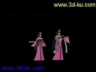 J3剑三模型04万花E08016赋歌舞升平动画亮新年帖图的图片