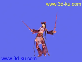 剑网三 J3模型03 浩气盟 E22004 带动作呈女儿红帖图的图片