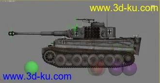 [全套军事模型]重型坦克系列独立分包Obj+贴图+MAX2012下载（不断更新）的图片