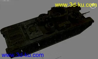 [全套军事模型]重型坦克系列独立分包Obj+贴图+MAX2012下载（不断更新）的图片