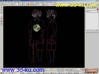 3D打印模型我的原创卡通自画像的图片