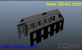 3D打印模型一个小建筑的图片