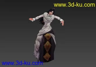 角色 模型卓玛带动画亮藏家帖图的图片