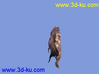 女魔神模型带动作呈天霸帖图的图片