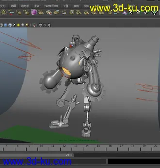 3D打印模型机器人，人物，科幻的图片