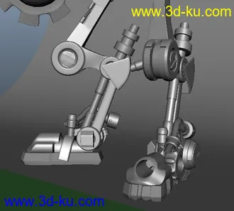 3D打印模型机器人，人物，科幻的图片