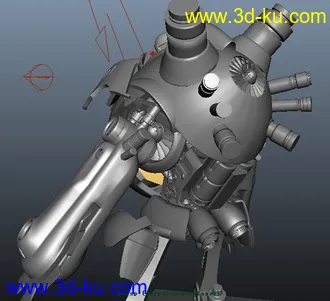 3D打印模型机器人，人物，科幻的图片