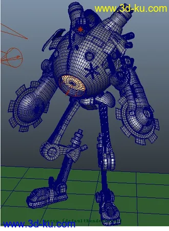 3D打印模型机器人，人物，科幻的图片
