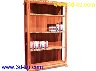 3D打印模型书架的图片