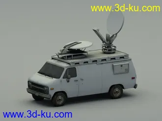 3D打印模型通信车！的图片
