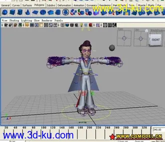 3D打印模型欧美高级角色绑定！一定要下载学习一下！的图片