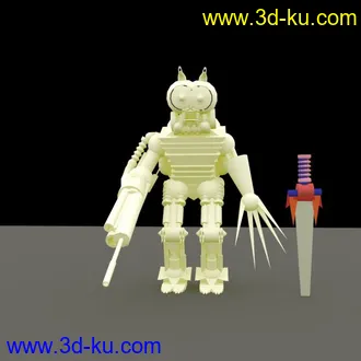 3D打印模型感学的时候搭的的图片