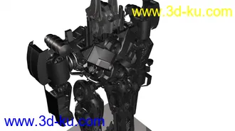 3D打印模型自己做的擎天柱，请多多指教的图片