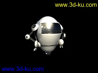 3D打印模型送上一科幻小机器人的图片